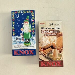 Holiday incense cones BNIB
